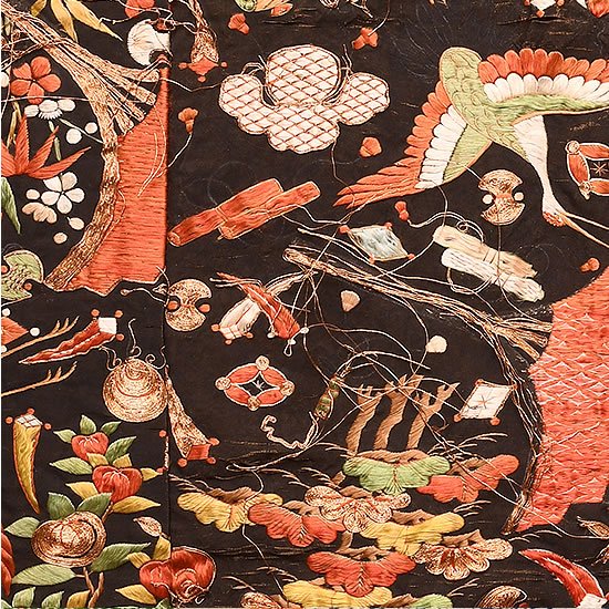 江戸期　刺繍